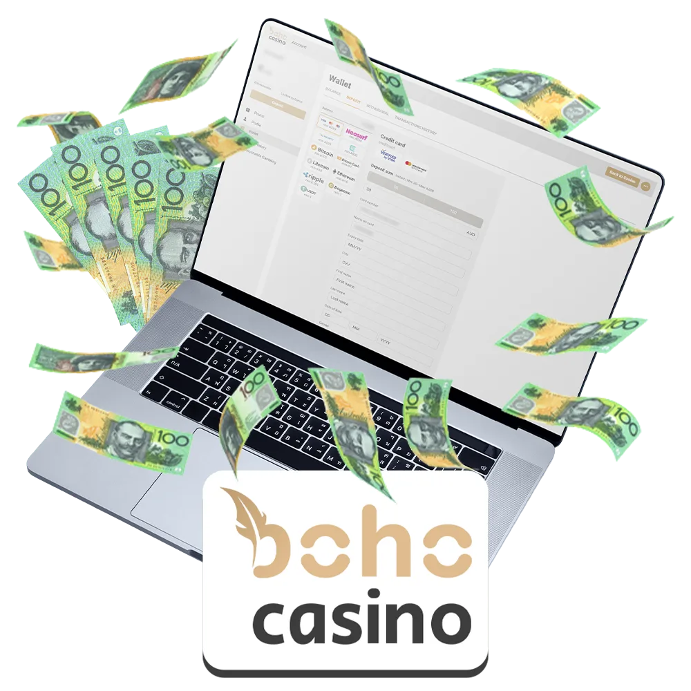 Boho Casino offers efficient payment systems.